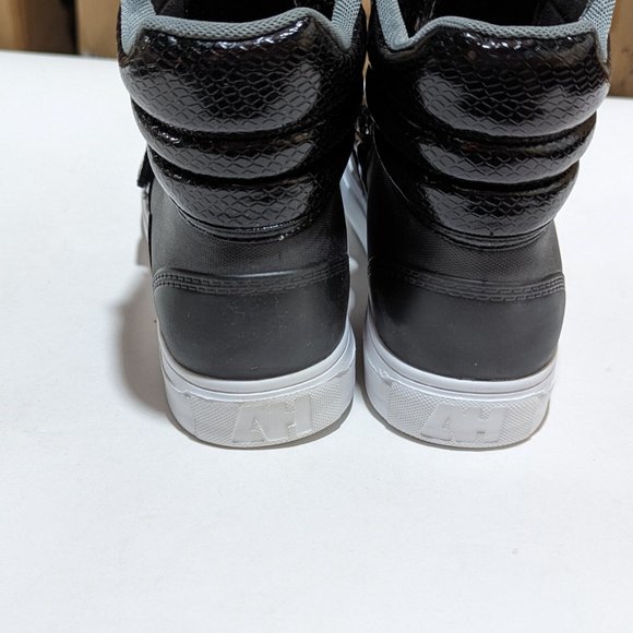 AH By Android Homme Propulsion Hi Eva Mens Black Shoes Luxury Trainers AHB10004 - Picture 7 of 13